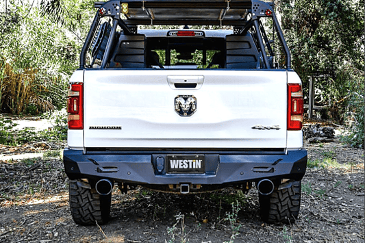 Westin 58-421075 Dodge Ram 1500 2019-2024 Pro-Series Rear Bumper Black Finish