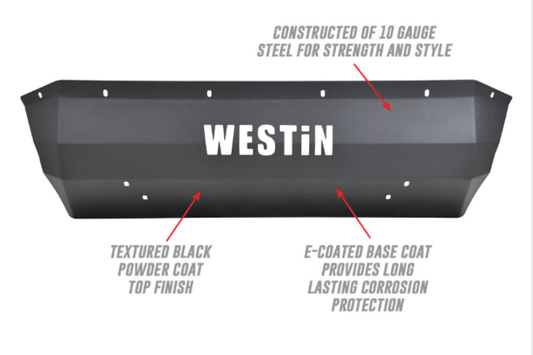 Westin 58-71175 Ford F250/F350 Superduty 2017-2022 Outlaw/Pro-Mod Skid Plate