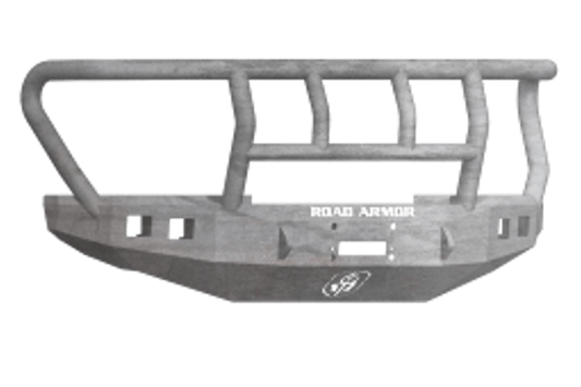 Road Armor 61742Z 2017 Ford F450/F550 Superduty Winch Front Bumper Stealth Raw
