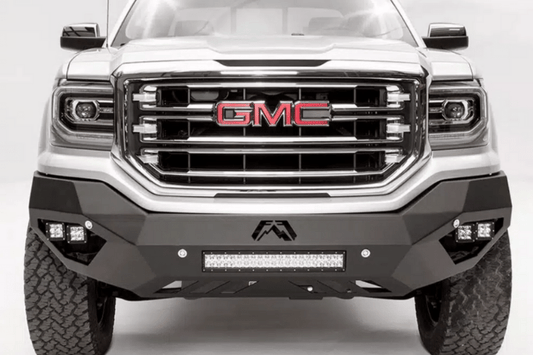 Fab Fours Truck Front Bumper 2016-2018 GMC Sierra 1500 Vengeance GS16-D3951-1