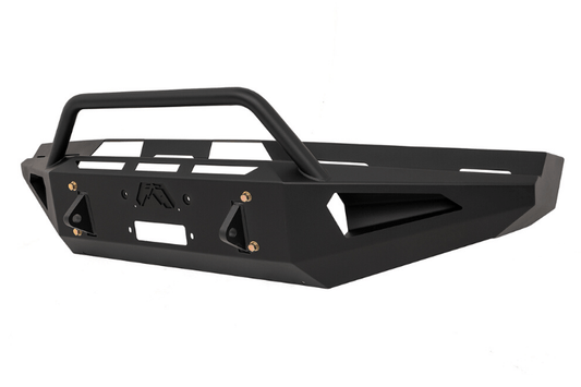 Fab Fours FS99-RS1662-1 Ford F250/F350 Superduty 1999-2004 Red Steel Front Bumper Winch Ready Pre-Runner Guard
