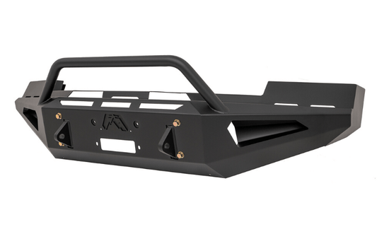 Fab Fours FS05-RS1262-1 Ford F250/F350 Superduty 2005-2007 Red Steel Front Bumper Winch Ready Pre-Runner Guard