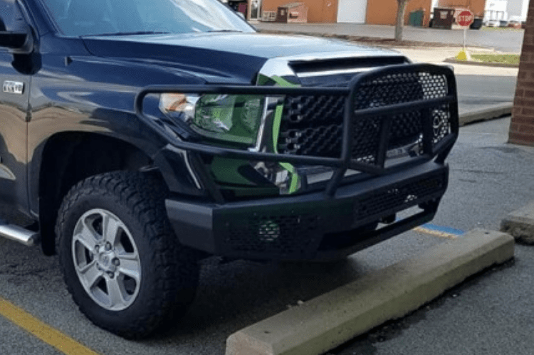 Ranch Hand MFT14HBM1 2014-2021 Toyota Tundra Midnight Series Front Bumper with Grille Guard
