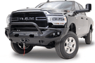 Fab Fours DR19-X4452-1 Dodge Ram 2500/3500 2019-2024 Matrix Front Bumper Winch Ready Pre-Runner Guard