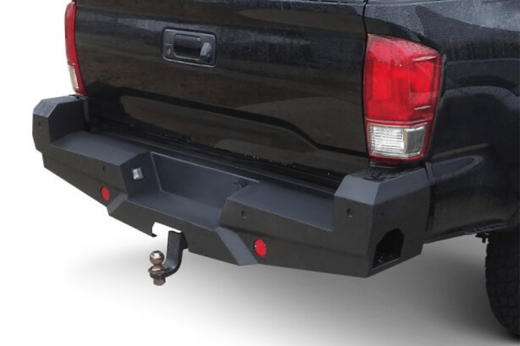 PMT2018 Chrome Steel Rear Bumper Assembly – Fits 2016-2023 Toyota Tacoma – Polished Finish