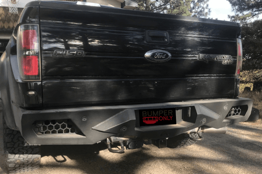 Fab Fours Vengeance Rear Bumper 2009-2014 Ford F150 FF09-E1751-1
