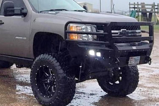 Bodyguard CEC15BYT Chevy Silverado 2500/3500 2015-2019 A2 Extreme Front Bumper Winch Ready
