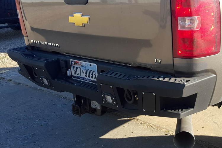 2008 chevy silverado shop aftermarket rear bumper