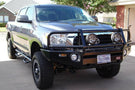 ARB 3415010 Toyota Tundra 2007-2013 Deluxe Front Bumper Winch Ready with Grille Guard, Black Powder Coat Finish