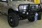 ARB 3415010 Toyota Tundra 2007-2013 Deluxe Front Bumper Winch Ready with Grille Guard, Black Powder Coat Finish