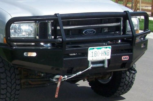 ARB Ford F250/F350 Superduty 1999-2004 Front Bumper Winch Ready with Grille Guard, Black Powder Coat Finish 3436030
