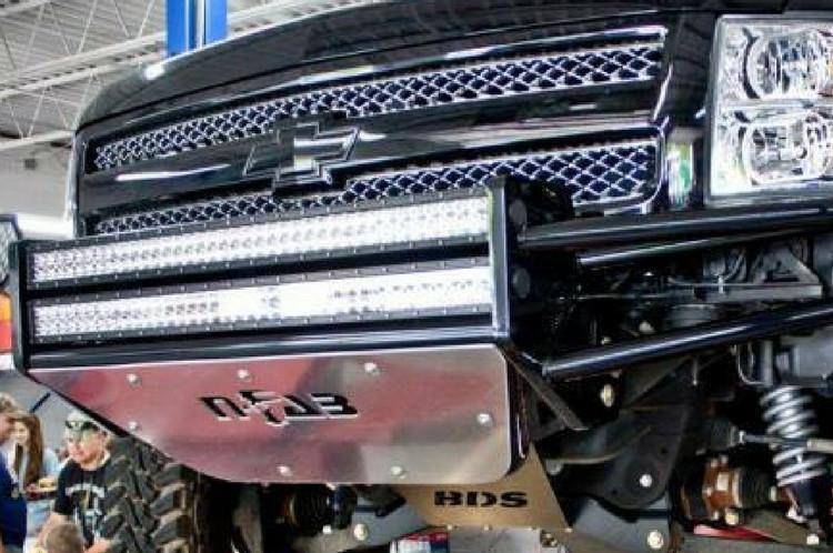 Gloss Black Mesh Grille For 2007-2013 Chevy Silverado 1500 Front Bumper, Direct Replacement With Mounting Hardware