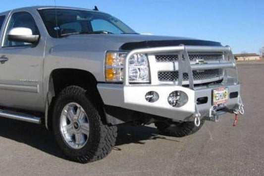 Buckstop Chevy Silverado 1500 2007-2013 Front Bumper Winch Ready with Tow Hooks C8CLS