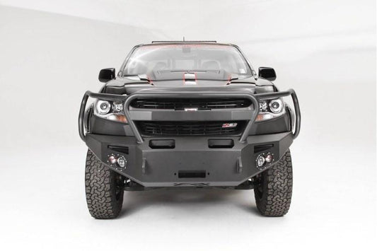 Fab Fours CC15-H3350-1 Chevy Colorado 2015-2020 Premium Front Bumper Winch Ready with Full Guard (Does not fit Chevy Colorado ZR2)