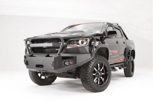 Fab Fours CC15-H3350-1 Chevy Colorado 2015-2020 Premium Front Bumper Winch Ready with Full Guard (Does not fit Chevy Colorado ZR2)