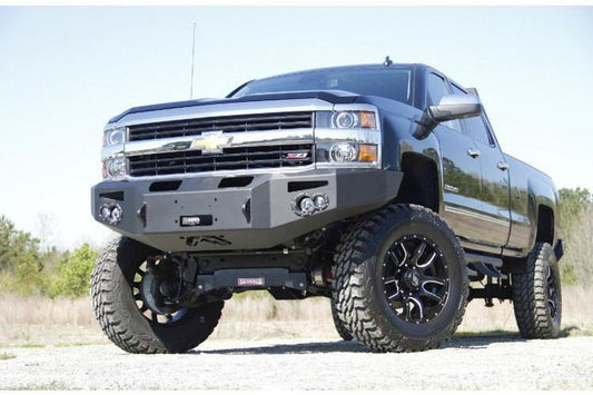 Fab Fours Chevy Silverado 2500/3500 2015-2017 Front Bumper Winch Ready No Guard CH14-A3051-1
