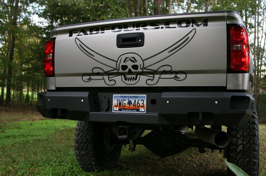 Fab Fours CH14-W3051-1 Premium Rear Bumper Chevy Silverado 2500/3500 HD 2015-2019