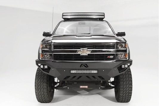 Fab Fours CH15-V3051-1 Chevy Silverado 2500/3500 HD 2015-2019 Vengeance Front Bumper No Guard with Sensor