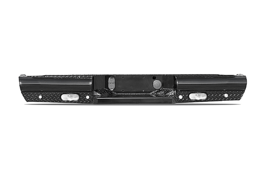 Fab Fours CH20-T4950-1 GMC Sierra 2500/3500 2020-2024 Black Steel Rear Bumper