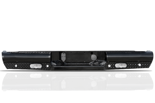 Fab Fours CH99-T1250-1 Chevy Silverado 2500/3500 Classic 2003-2007 Black Steel Rear Bumper