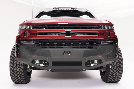 Fab Fours Vengeance Front Bumper No Guard Chevy Silverado 1500 2019-2022 CS19-D4051-1
