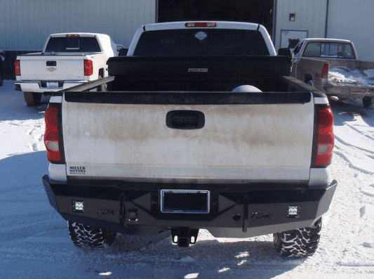 Throttle Down Kustoms RNO0306CH Chevy Silverado 2500HD/3500 2003-2006 Rear Bumper