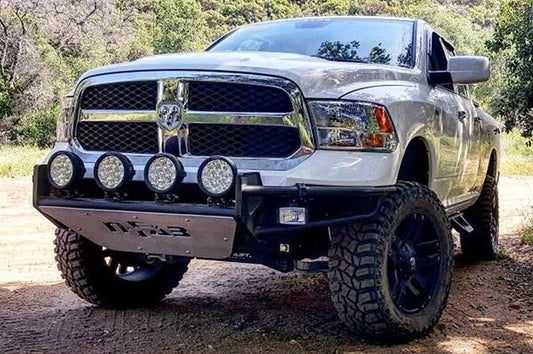 N-Fab D094RSP Front Bumper Dodge Ram 1500 2009-2017 Pre-Runner Gloss Black RSP