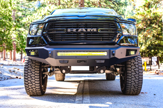 Body Armor DG-19343 Dodge Ram 1500 2019-2024 Ambush Series Front Bumper Non-Winch