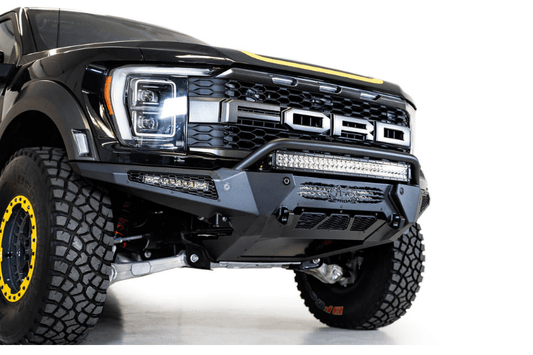 ADD F210221180103 Ford F150 Raptor 2021-2024 Honeybadger Front Bumper Non-Winch Mount with Top Hoop