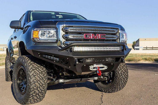 ADD F357382720103 GMC Canyon 2015-2020 Honeybadger Front Bumper with Winch Mount