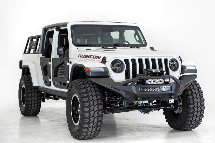 ADD F961692080103 Jeep Gladiator JT 2020-2022 Stealth Fighter Front Bumper Full Width With Pre-Runner Guard