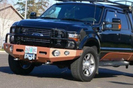 Buckstop Ford F450/F550 Superduty 2008-2010 Front Bumper Winch Ready with Tow Hooks F9CL2