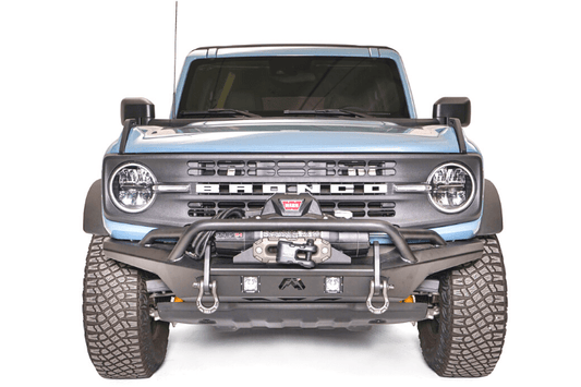 Fab Fours FB21-B5252-1 Ford Bronco 2021-2024 Stubby Front Bumper Pre-Runner Guard