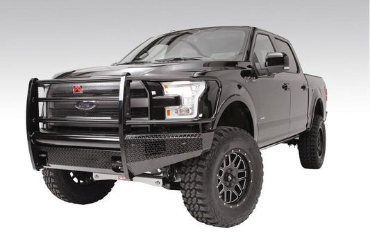 Fab Fours Ford F150 2015-2017 Front Bumper Full Guard with Tow Hooks FF15-K3250-1