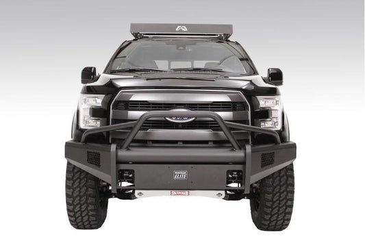 Fab Fours Ford F150 2015-2017 Front Bumper Pre-Runner Guard with Tow Hooks FF15-R3252-1