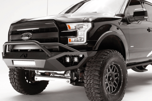 Fab Fours FF21-V5152-1 Ford F150 2021-2023 Vengeance Front Bumper Pre-Runner Guard