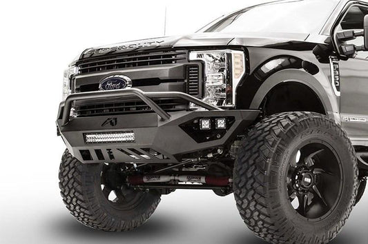 Fab Fours Vengeance Front Bumper Ford F250/F350 Superduty FS17-V4152-1 2017-2018 with Pre-Runner Guard