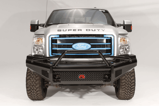 Fab Fours FS99-S1662-1 Ford F250/F350 Superduty 1999-2004 Black Steel Front Bumper with Pre-Runner Guard