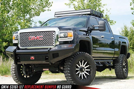 Fab Fours GMC Sierra 2500/3500 2015-2017 Front Bumper No Guard GM14-S3161-1