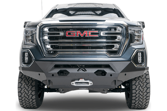 Fab Fours GS19-X3951-1 GMC Sierra 1500 2019-2022 Matrix Front Bumper Winch Ready No Guard