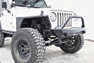 Lod Offroad Destroyer Front Bumper Jeep Wrangler YJ & TJ 1987-2006 Shorty With Bull Bar Guard JFB9671
