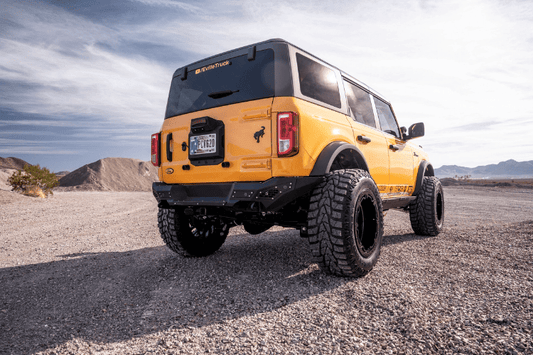 Bodyguard MFF21MYT Ford Bronco 2021-2025 Rear Bumper Sensor Textured Black Powdercoat