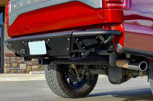 N-Fab F15RBS-H Rear Bumper Ford F150 2015-2018 with Skid Plate Gloss Black RBS