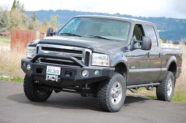 TrailReady PN 12303P Front Bumper Ford F250 F350 Superduty 2005
