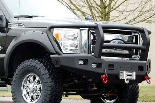 TrailReady 12315G Ford F250/F350 Superduty 2011-2016 Extreme Duty Front Bumper Winch Ready with Full Guard - BumperOnly