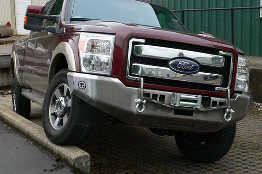 TrailReady 12399B Ford F250/F350 Superduty 2011-2016 Extreme Duty Front Bumper Superduty Rock Crawler - BumperOnly