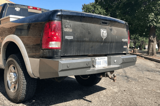 Thunder Struck Smooth Premium Dodge Ram 1500 2010-2019 (Classic) Rear Bumper DHD10-300SM