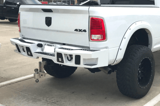 Bodyguard DGR09AYLT Dodge Ram 1500 Rebel 2009-2019 A2 Rear Bumper Dual Exhaust Only