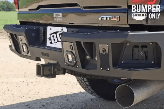 Solid and reliable Bodyguard DFC20BNLT rear bumper for 2020-2025 Chevy Silverado 2500/3500, heavy-duty truck bumper crafted for ultimate rear protection