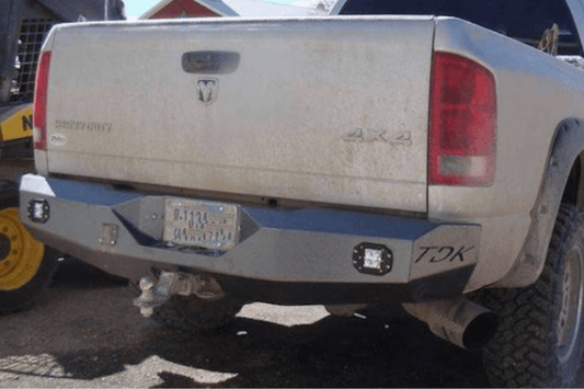 Throttle Down Kustoms RNO06081500 Dodge Ram 1500 2006-2008 Rear Bumper